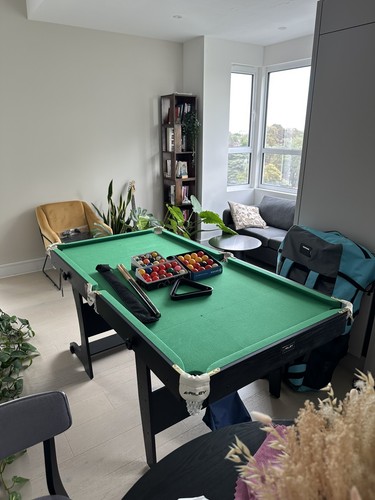 Pool table 6ft folding - , with