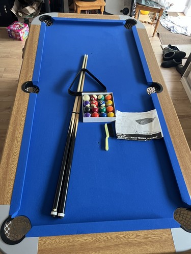 Riley folding pool table - table,