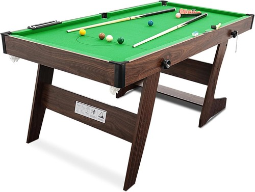6ft folding pool - pool, snooker