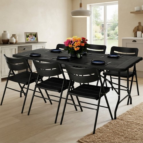 Elegant 6ft folding table - table, &
