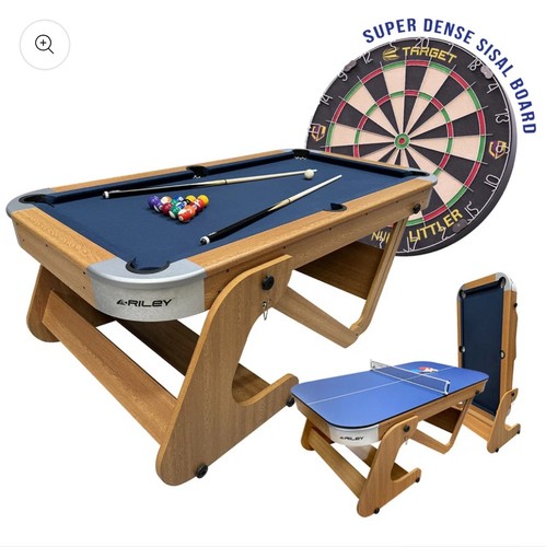 Riley wood 6ft folding - 6, pool