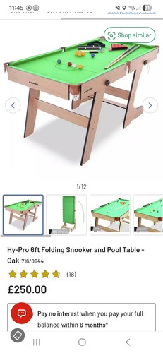 Folding pool table - ,